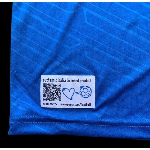 Italia 2012 2013 Men’s Home Soccer Jersey Shirt Puma 740355 Size XL - Picture 6 of 6